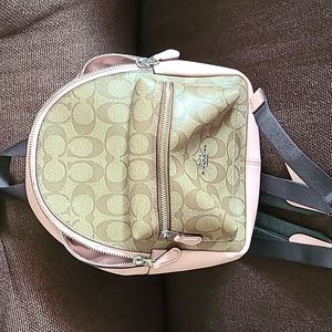 Brand new coach mini backpack